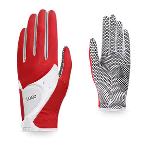 Gants de golf professionnels pour femmes Design uni en cuir véritable Cabretta confortable de haute qualité pour une utilisation sportive en vente - Product Image 1