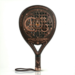 Nouvelle conception 2026 – Raquette de padel à motif unique en carbone 3K 12K 18K, personnalisable, haute qualité – Fournisseur d'usine - Product Image 1