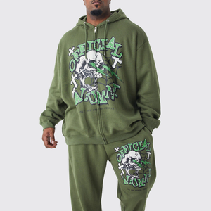 Ropa activa para hombre Sudadera con capucha de secado rápido Entrenamiento Ocio Ropa de entrenamiento Hombres Serigrafía Chándal - Product Image 6