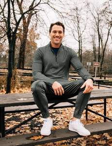 Chándal con capucha que absorbe la humedad para hombre, tela transpirable para entrenamientos de gimnasio de invierno, estilo de vida diario activo - Product Image 4