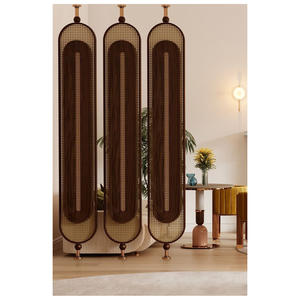 Partición de pared cortada con láser de acero inoxidable moderna de lujo 2025 para decoración interior de hogar y oficina - Product Image 5