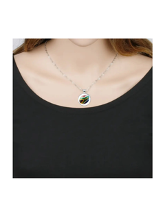 Cadena de Aleación Deportiva Clásica del Equipo de Rugby Sudafricano con Diseño de la Bandera Nacional - Joyería de Moda para Regalos Novedosos - Product Image 3