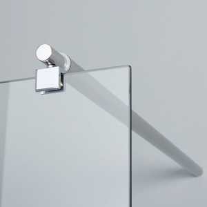 Porte de douche walk-in de 90 cm pour utilisation avec un bac de douche ou des installations au niveau du sol - Product Image 4