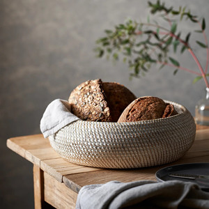 Bamboo Woven Natural <b>Cheap</b> Price Wholesale Nesting Bowl <b>Basket</b> Wicker Rattan Set Fruit Storage Bowls - Product Image 4