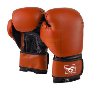 Professional PU Leather Training Bag Gloves for <b>Men</b> Wholesale Custom Logo Printed Sizes 8oz 12oz 16oz for Sporting Adults <b>Only</b> - Product Image 3