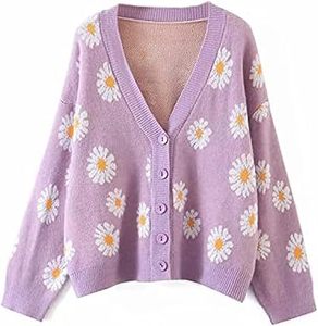 Chaqueta con Capucha de Lana Merino para Mujer, Versátil, para el Invierno, Suéter Holgado y Cálido - Product Image 4