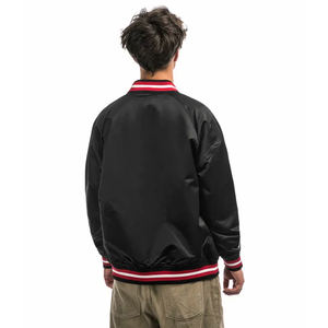 Couleur noire bon vendeur avec un matériau doux au toucher de la meilleure qualité fabriqué au Pakistan vestes en satin vintage pour hommes PAR AMAZING INDUSTRIES - Product Image 2