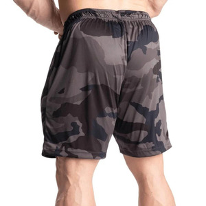 Nouveau short de sport pour hommes de haute qualité respirant séchage rapide confortable solide motif sublimé décontracté Fitness teint uni - Product Image 2
