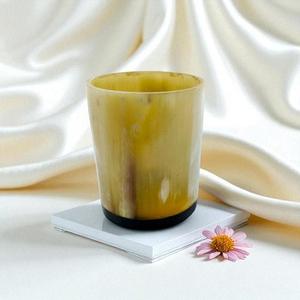 Vidrio vikingo de cuerno de búfalo y jarra de cerveza blanca Vidrio de cuerno para beber con cuerno pulido hecho a mano para F S International - Product Image 5