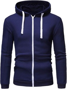 basics Autumn Winter Hot BrandTwo Pieces Sets Thick cotton blended hoodies Men Sportswear Gyms Fitness Training Hoodies - Product Image 6