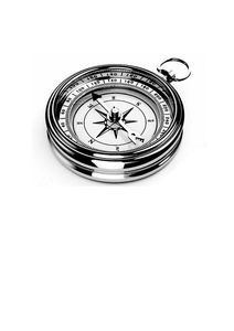 Brújula Náutica de Metal de Estilo Vintage con Elegantes Grabados, Ideal para Entusiastas de la Decoración Náutica y Coleccionistas - Product Image 2