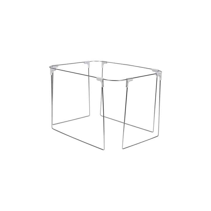 Ser&yat - Cream Steel Framed Multi-Purpose Storage Bag Maxi-wire Storage Bag 40x50x30cm Sweater and Blanket