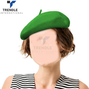 Bérets personnalisés pour femmes, style français classique, couleur unie, décontracté, chaud, doux, élégant, mode quatre saisons - Product Image 2