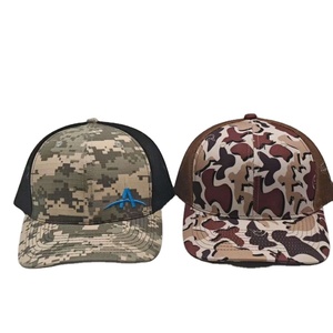 Sombrero de malla personalizado para hombre de moda Logotipo de parche de cuero sombrero de camionero-Sombrero de camionero con panel de malla - Product Image 4