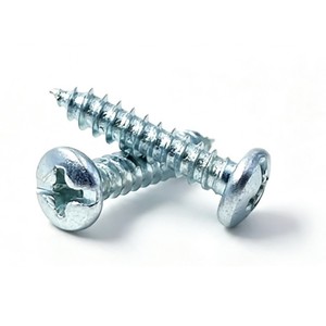 Viti autofilettanti a testa cilindrica Phillips DIN 7981 ISO 7049, in acciaio inox SS410 zincato, per lamiera, 4.8x19mm, direttamente dalla fabbrica. - Product Image 1
