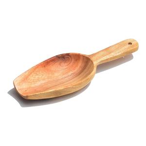 ช้อนไม้ทำจากไม้ที่ทำเสร็จแล้วช้อนที่ทำจากไม้เป็นมิตรกับสิ่งแวดล้อมและมีสไตล์สำหรับการกวนการผสมและการทดสอบ - Product Image 6