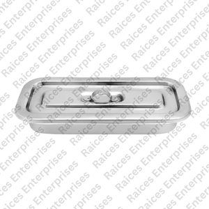 Hand Operated Stainless Steel Dressing Jar Instrument Tray Low MOQ <b>Medical</b> Surgical Holloware Storage Surgical Instruments Basis - Product Image 2