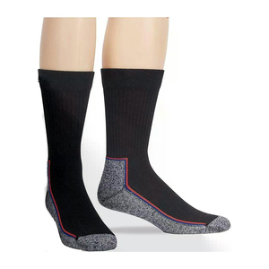 Calcetines Deportivos de Fibra de Bambú al por Mayor, Logotipo Personalizado, Antideslizantes, de Secado Rápido, Transpirables, para Hombre y Jóvenes - Product Image 1