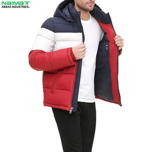 Nouvelle Veste d'Hiver Matelassée Personnalisée pour Homme, 100% Polyester, à Capuche, Imperméable, Respirante, Écologique, Style Urbain, Vente en Gros - Product Image 2