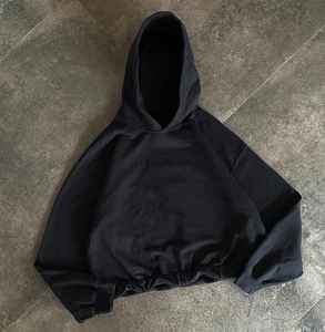 Vente en gros personnalisé de haute qualité luxe Designer lourd 100% coton pull à capuche imprimé et logo brodé - Product Image 4