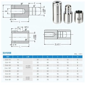 Chốt liên kết chốt tròn CIh Hướng dẫn định vị phụ trợ thẳng Khuôn ép trụ Sản phẩm - Product Image 6