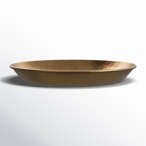 Plateau de service artistique en forme de vague argentée avec surface texturée et design unique parfait pour une décoration intérieure élégante et divertissante - Product Image 4