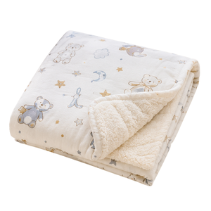 Manta Envolvente de Muselina 100% Algodón para Bebé al por Mayor OEM – Envoltura de Gasa Suave Estampada para Bebés, Proveedor de Denizli, Turquía - Product Image 1