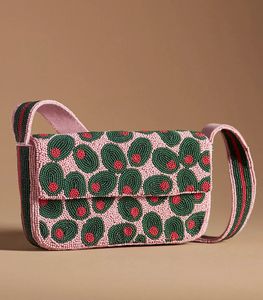 Diseñador de mujer India estilo bohemio algodón bohemio hecho a mano con cuentas embrague cremallera noche compras bolsas de mensajero bolsos de mano - Product Image 1