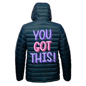 wholesale rate puffer jacket Customized design men winter jacket <b>quilted</b> top quality puffer <b>hoodie</b> - Product Image 6