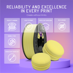 Filament WINKLE PLA HD Pastel 1,75 mm 1 kg pour imprimante 3D, vente en gros, finition mate FDM, impression facile, sans déformation, tolérance 0,05 mm, 190-230 - Product Image 4