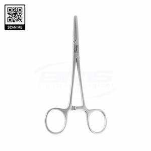 Pinzas de Tubo de Acero Inoxidable Manuales con Mordazas Lisas/Dentadas de 150 mm, Herramientas Quirúrgicas Reutilizables de Alta Resistencia con Acabado Satinado - Product Image 1