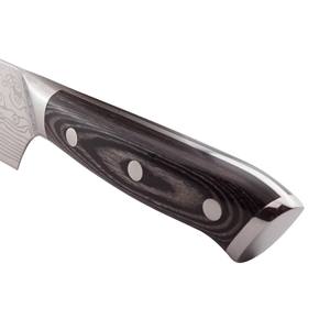 Vente en gros de commandes en gros personnalisées, service OEM et ODM, couteau de chef professionnel avec lame en acier inoxydable, manche en bois Pakka, cuisine - Product Image 6