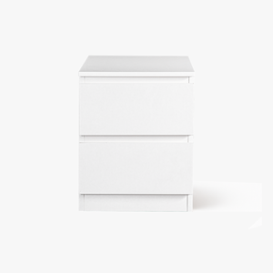 Modern Minimalist <b>Bedside</b> Table Solid Wood and Marble Nightstand/Cabinet for Home or Apartment Smart Design - Product Image 6