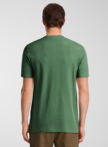 เสื้อยืดเฮนลีย์ผ้าวาฟเฟิลสไตล์ลำลองสำหรับผู้ชาย ปรับแต่งได้ 100% ผ้าฝ้าย ลายเรียบ แห้งเร็ว และเป็นมิตรกับสิ่งแวดล้อม - Product Image 2