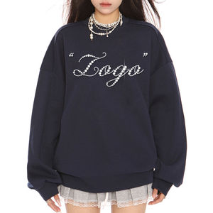 Surdimensionné femmes sweat à capuche coupe ample pull chaud polaire Streetwear décontracté à manches longues haut automne hiver - Product Image 4