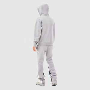 กางเกงวอร์มขาบานเอวสูงผ้าคอตตอนยืดได้กางเกงวิ่งออกกำลังกายรุ่นเฮฟวีเวตแบบปักออกแบบได้ตามต้องการสำหรับผู้ชาย - Product Image 6