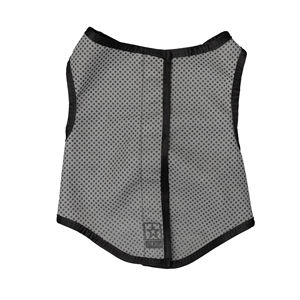Chaleco Refrigerante de Lujo para Perros Legacy Paws con Licencia del Ejército de EE. UU., Edición Gris de Lujo Transpirable con Patrón de Puntos y Material de Malla - Product Image 1