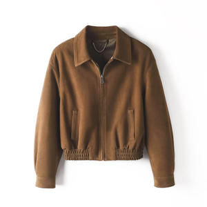 Chaqueta de Cuero Genuino para Mujer, Diseño Personalizado, Calidad Premium, Precio Económico, Chaqueta de Cuero de Secado Rápido Hecha a Medida - Product Image 4