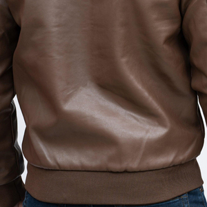 Chaqueta de Cuero PU Personalizable de Fabricante Directo, Cuello Alto, Manga Larga, Estilo Urbano de Invierno, Ropa para la Nieve, Alta Calidad ODM, Azul - Product Image 6