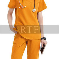 Conjuntos de Uniformes Médicos para Enfermeras, Nuevos Productos de Alta Calidad, Unisex, Tallas Grandes, Impermeables, Transpirables, 100% Poliéster
