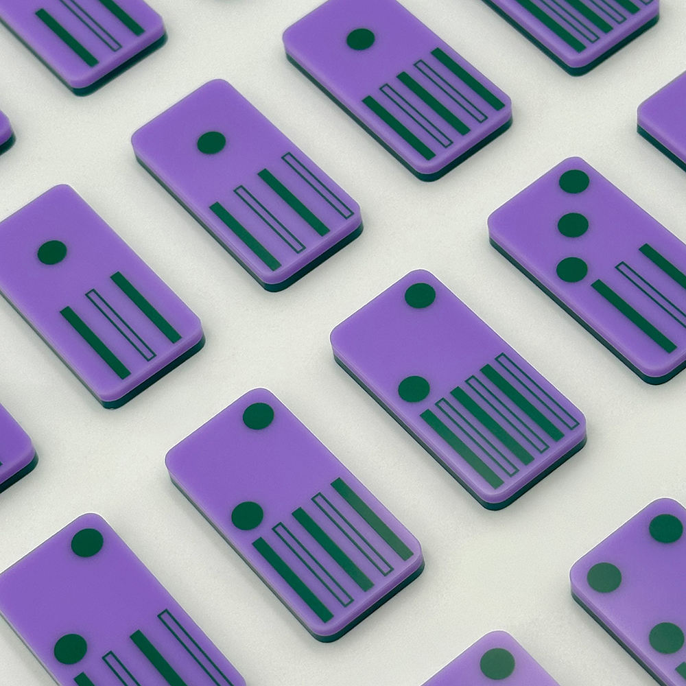 สีม่วง &amp; สีเขียว