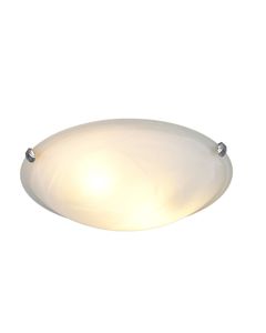 Plafoniera Adrian bianca 1xE27 nichel opaco 30 cm (Trio 6105011-01) - Product Image 2