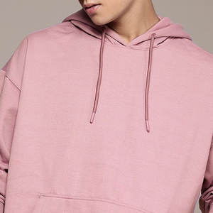 Sudadera con capucha oversize de forro polar con cremallera para hombre, estilo streetwear, bordado personalizado, ropa de invierno, bajo MOQ, suministro a granel rápido - Product Image 2