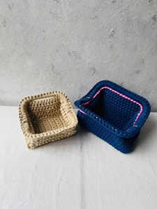 2025 Nouveau design Tshirt Yarn Crochet Mini sac fait main pour femme - Product Image 6