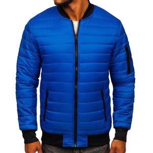 2025 vestes d'université pour hommes avec logo personnalisé veste Letterman unie de grande taille décontractée pour l'automne Service OEM Option de gros - Product Image 1