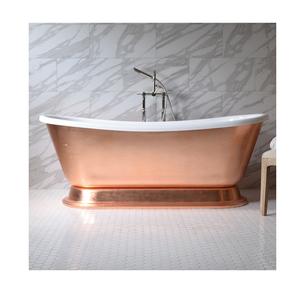 Best Exporter in India's Customized Deluxe Bath Tub Pure <b>Copper</b> with Trending Design for Bathroom & Hotel Massage Application - Product Image 2
