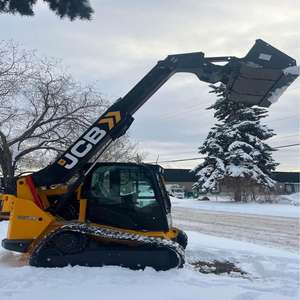 JCB Diesel 4x4 Skid Steer Excavator Grand 4WD Tractopelle EPA CE Moteur Tracteur Agricole Prix de Gros - Product Image 4