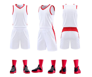 Ensemble d'uniformes de basket-ball Offre Spéciale en gros personnalisable avec votre propre logo ensembles respirants en bas quantité minimale de commande - Product Image 6