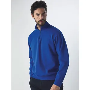 Sweat-shirt recyclé à demi-zip Ranger durable – Hoodies promotionnels et articles écologiques - Product Image 1