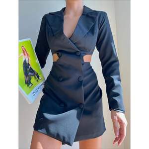 Robe courte décontractée avec détail latéral - Product Image 2